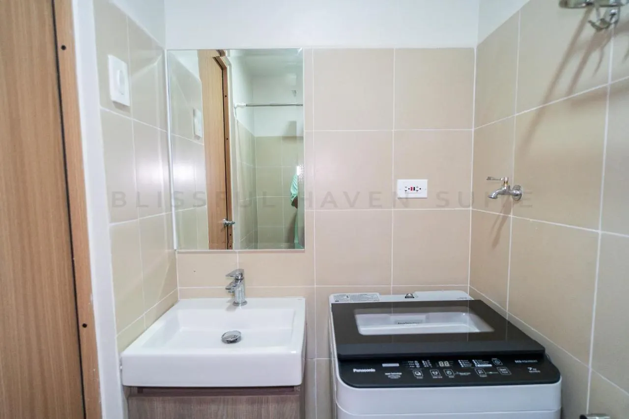 Aparthotel Blissful Haven Suite Staycation Pasay Metro Manila Near Sm Mall Of Asia Naia Airport Okada Philippines